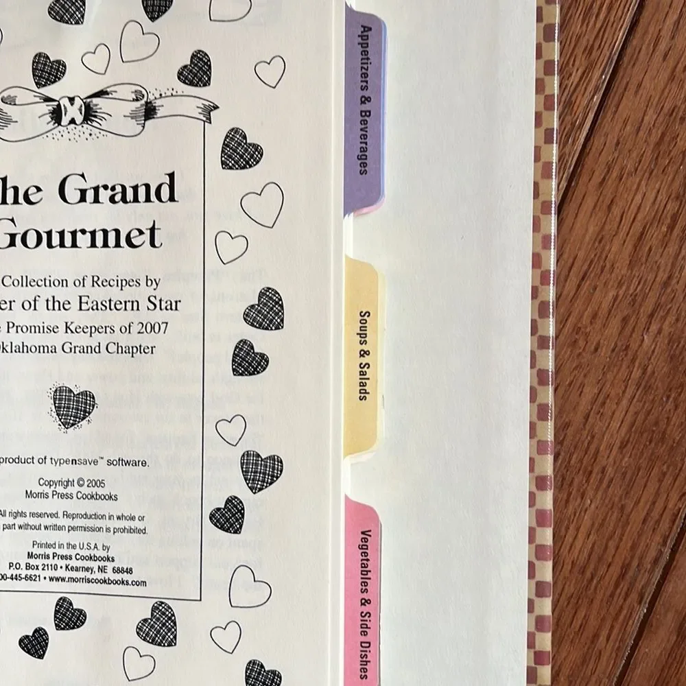 The Grand Gourmet Promise Keepers 2007 Oklahoma O.E.S. Cookbook‎